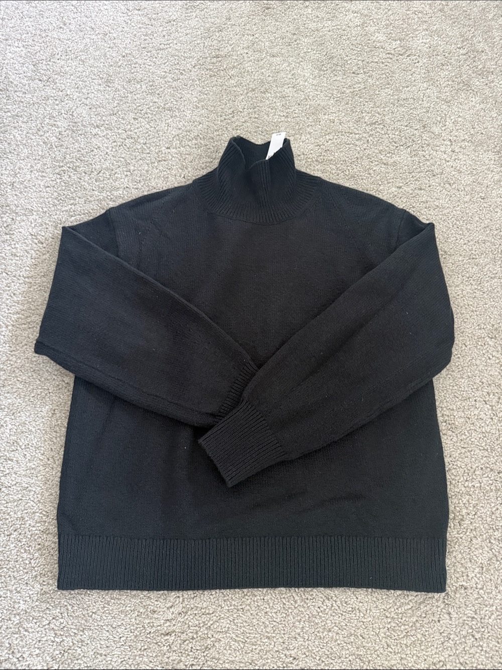 Banana Republic Cozy Turtleneck Pullover Sweater Black S NWT